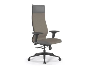 Кресло ErgoLife SynchroSit 10 B1-164D M18.B11.G19.W02 Ткань/Экокожа, Песочный/Серый images