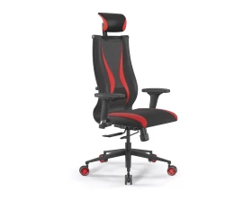 Кресло ErgoLife SynchroSit 10 B2-170D M18.B11.G19.W32 Ткань/Экокожа, Черный/Красный images
