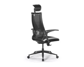 Кресло ErgoLife SynchroSit 10 B2-170U M20.B11.G19.W02 Ткань/Экокожа, Черный/Белый images