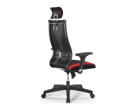 Кресло ErgoLife S 10 B2-170D M09.B02.G15.W01 Сетка/Экокожа, Черный/Красный images